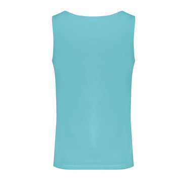 Norway 1963 Blue Cotton Men's Tank Top