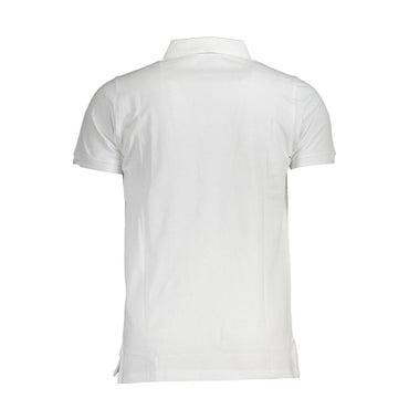 Norway 1963 White Cotton Men Polo Shirt