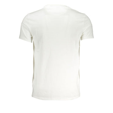 Timberland White Cotton Men T-Shirt