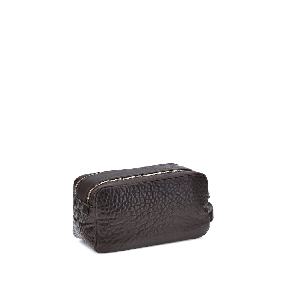 Brunello Cucinelli Leather Beauty Case