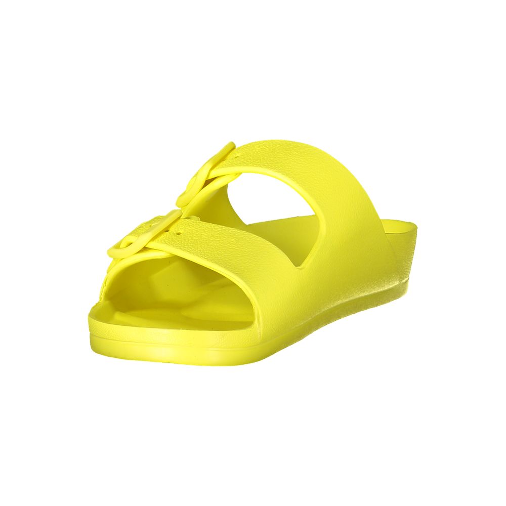 Norway 1963 Yellow Plastic Women Sandal