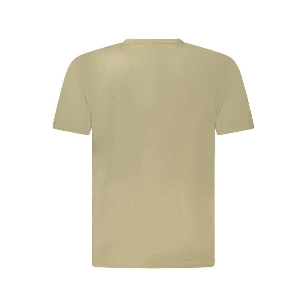 Hugo Boss Green Cotton Men T-Shirt