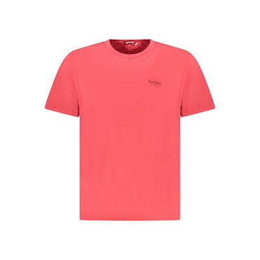 Pepe Jeans Red Cotton T-Shirt