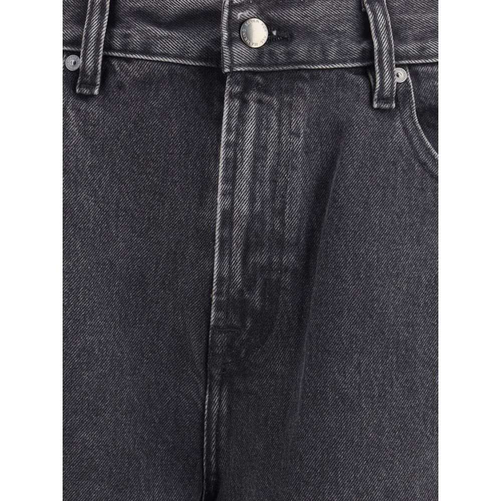 7FOR Denim Caviar Shorts