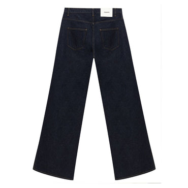 Coperni Blue Cotton High-Waisted Jean