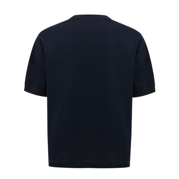 Dunhill Blue Cotton T-Shirt