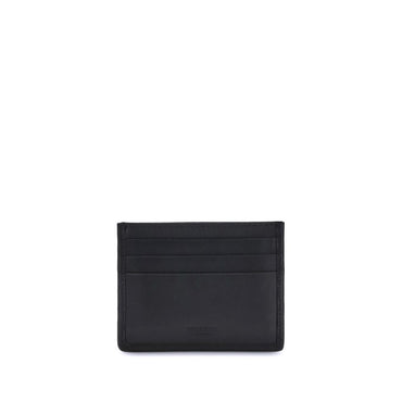 Ferragamo Woven Gancini Card Holder