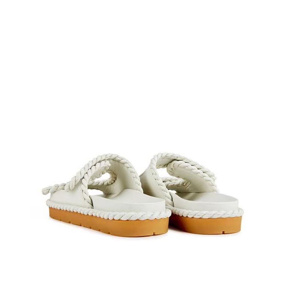 Bottega Veneta Jack Flat Mule Sandals