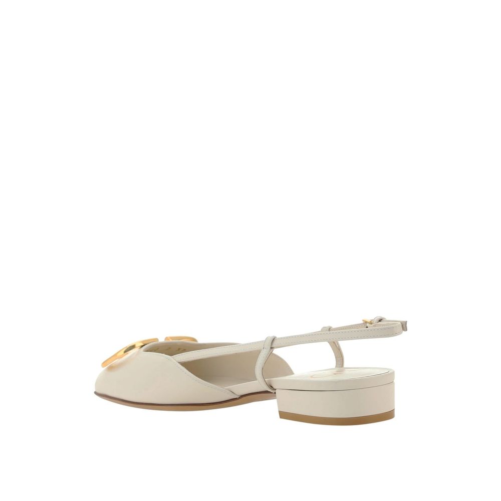 Valentino Garavani Vlogo Ballerina Flats