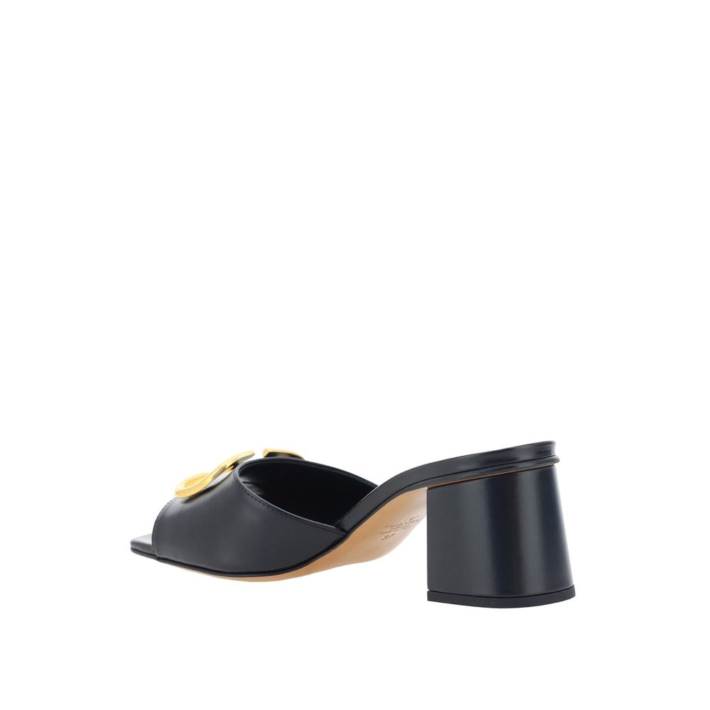 Valentino Garavani Vlogo Leather Sandals