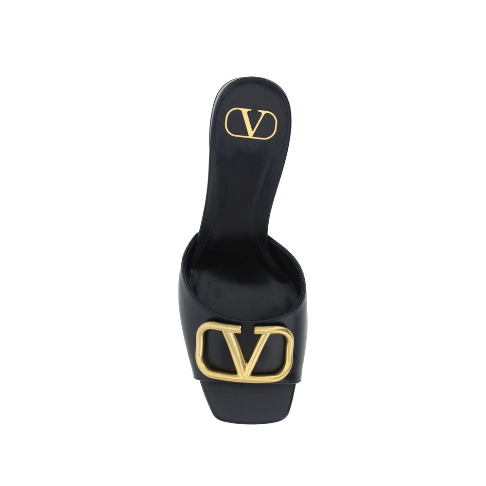 Valentino Garavani Vlogo Leather Sandals