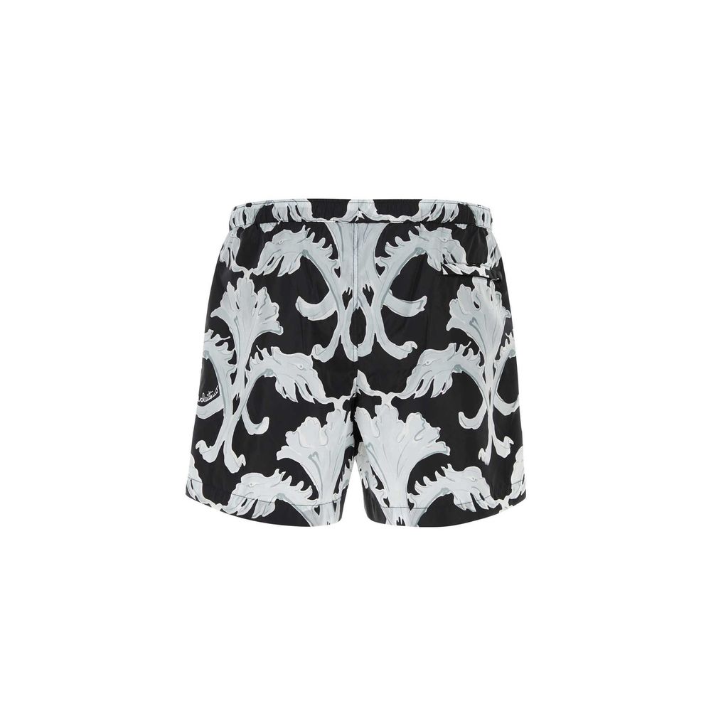 Valentino Metamorphos Wall-Print Swim Shorts