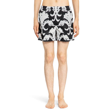 Valentino Metamorphos Wall-Print Swim Shorts