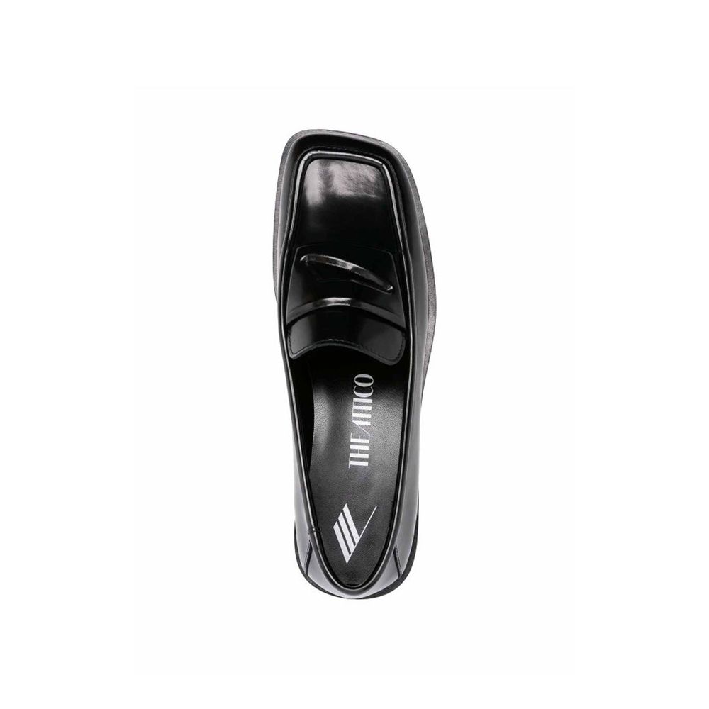 The Attico Amanda Leather Loafers