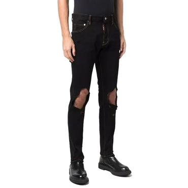 DsquaredΒ² Cotton Denim Jeans