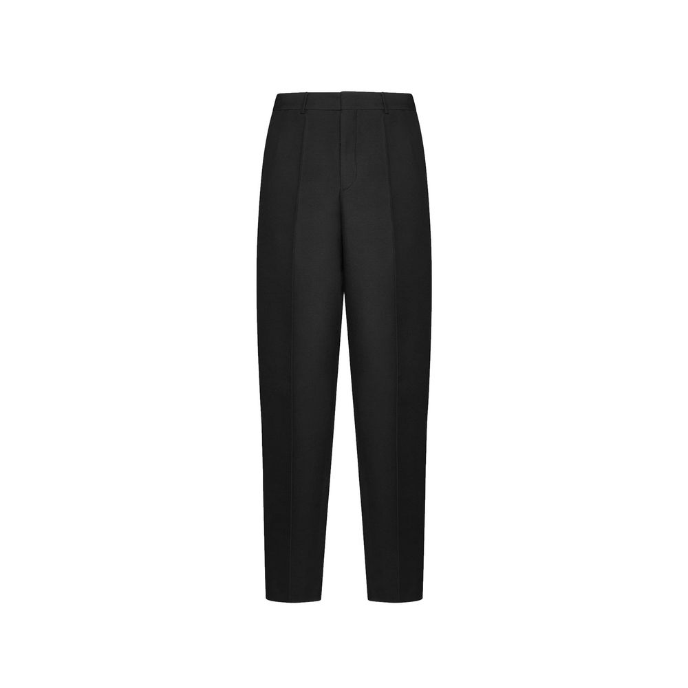 Valentino Wool And Silk Pants