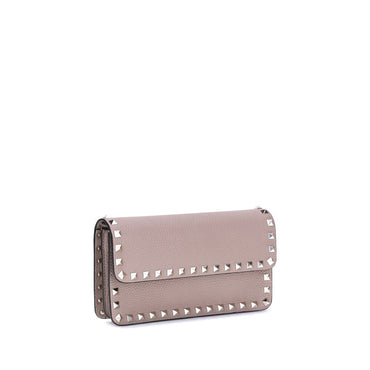 Valentino Garavani WALLET W/STRAP | ROCKSTUD | VITELLO STAM