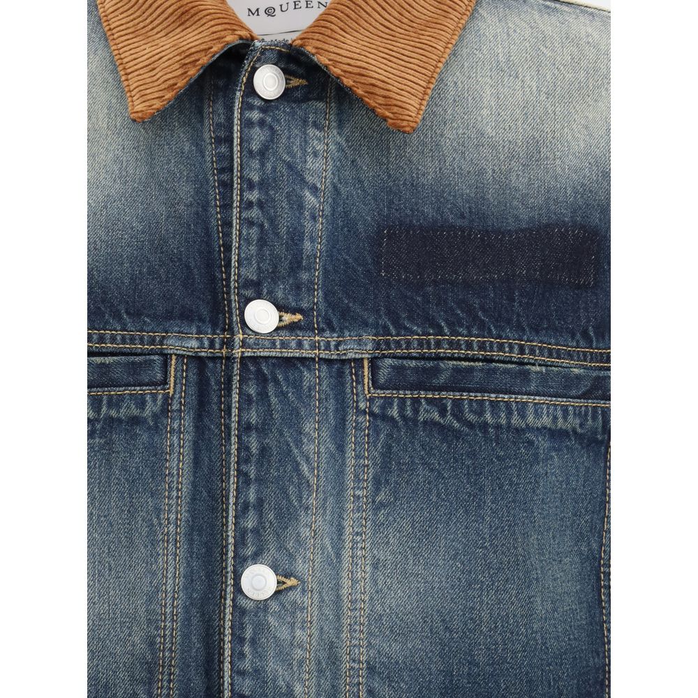 Alexander McQueen Denim Jacke