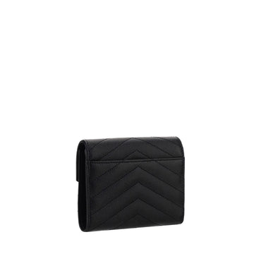 Saint Laurent Cassandre Matelassé Wallet