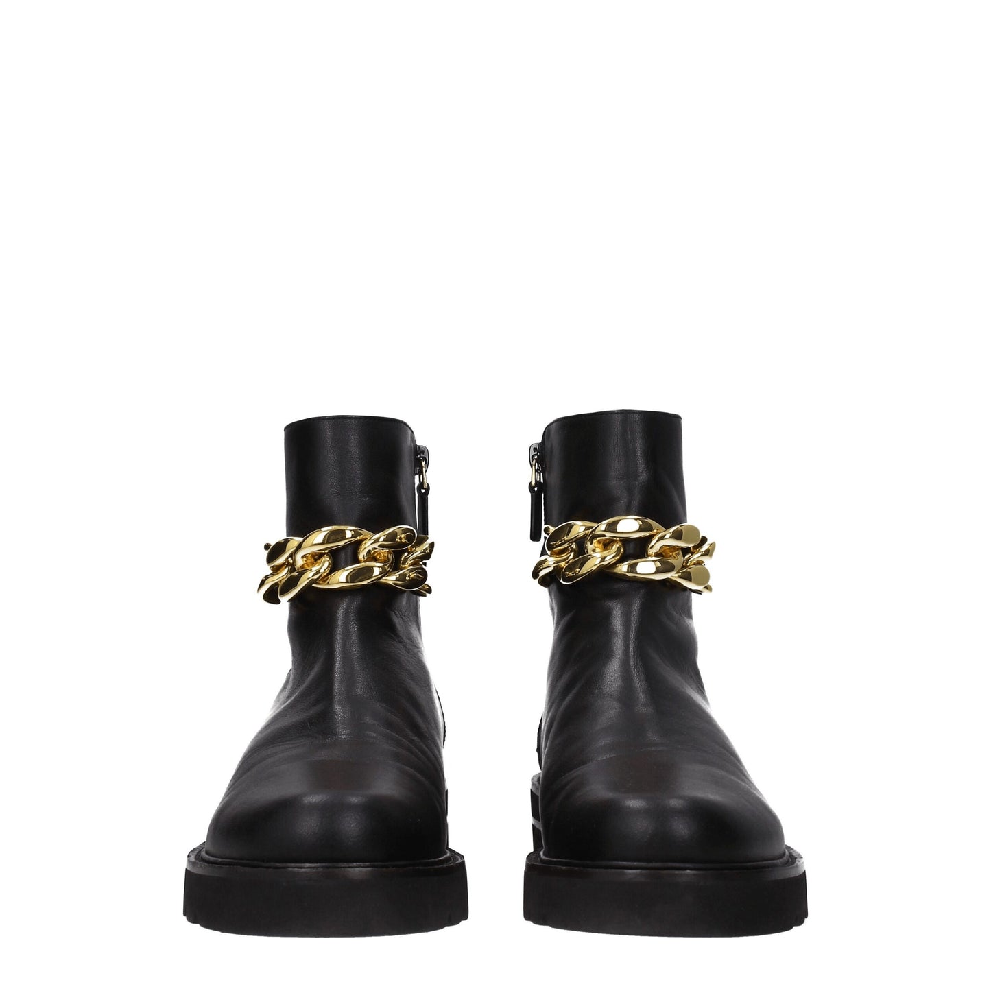 Stuart Weitzman Black Leather Ankle