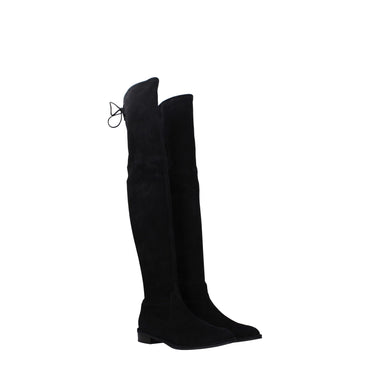 Stuart Weitzman Black Leather Boot