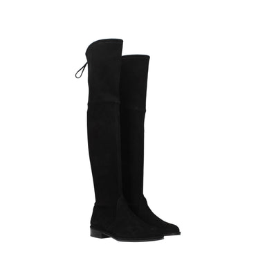 Stuart Weitzman Black Leather Boot