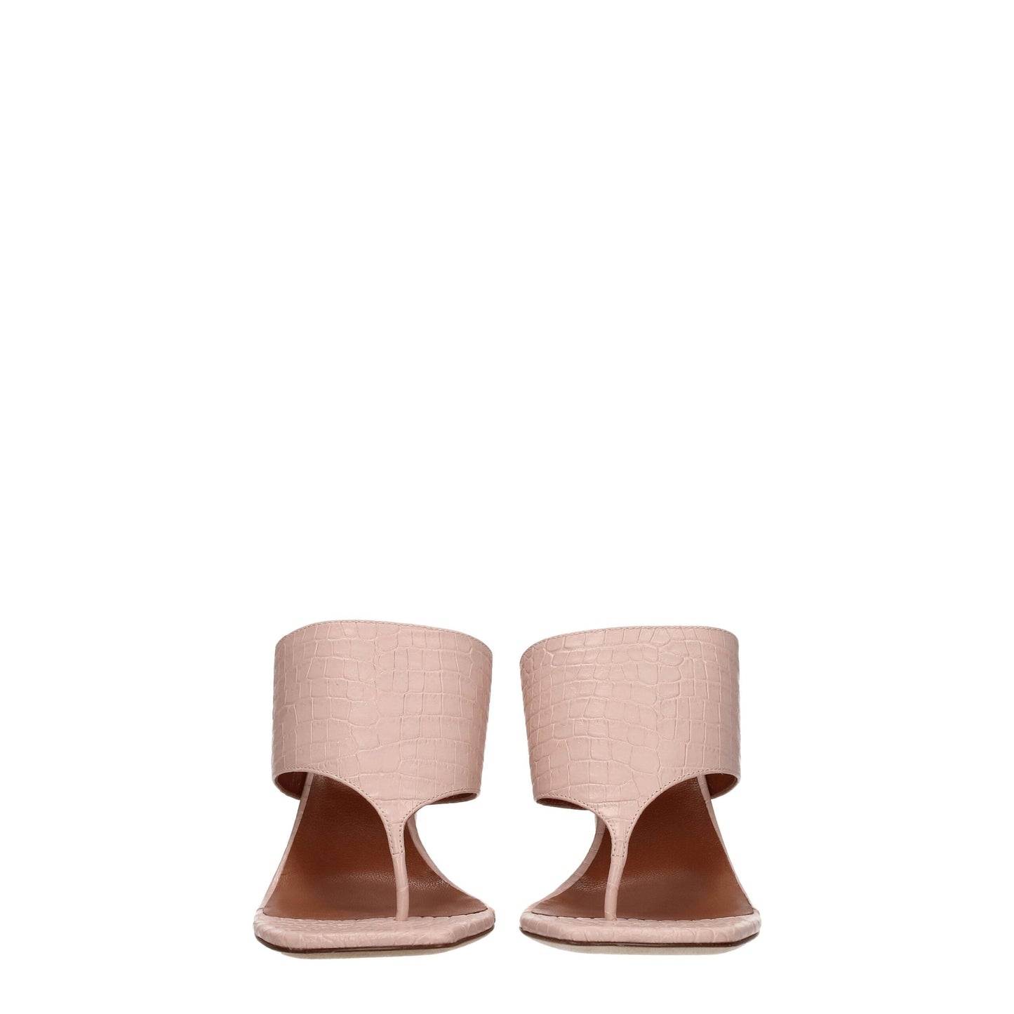 Paris Texas Pink Leather Sandal