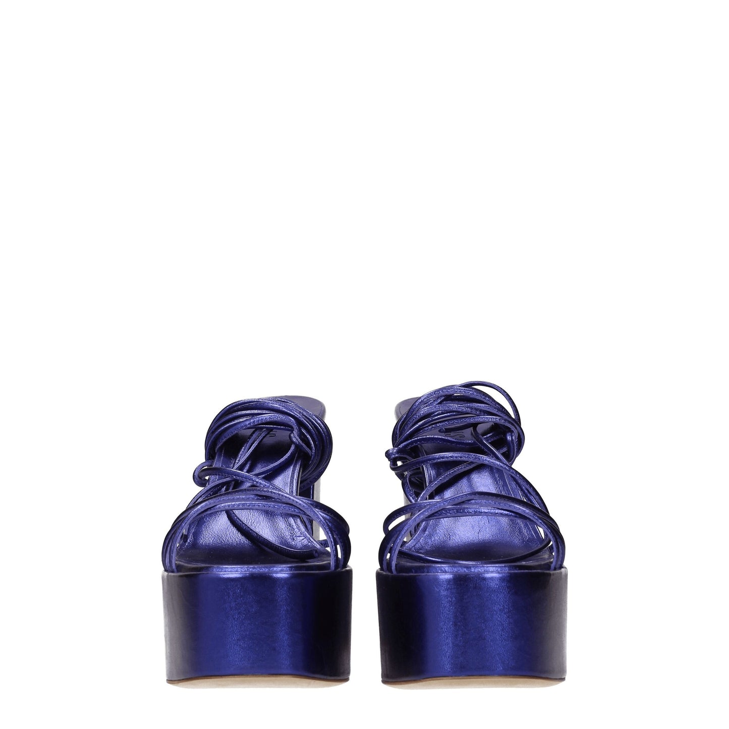 Paris Texas Purple Leather Sandal