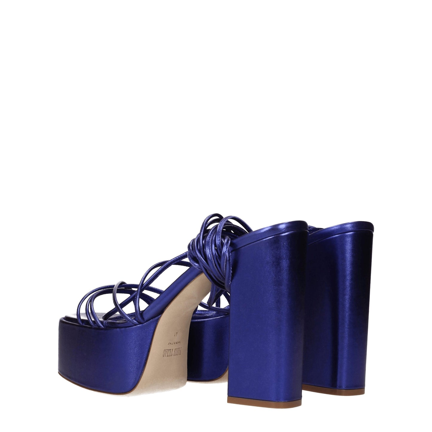 Paris Texas Purple Leather Sandal