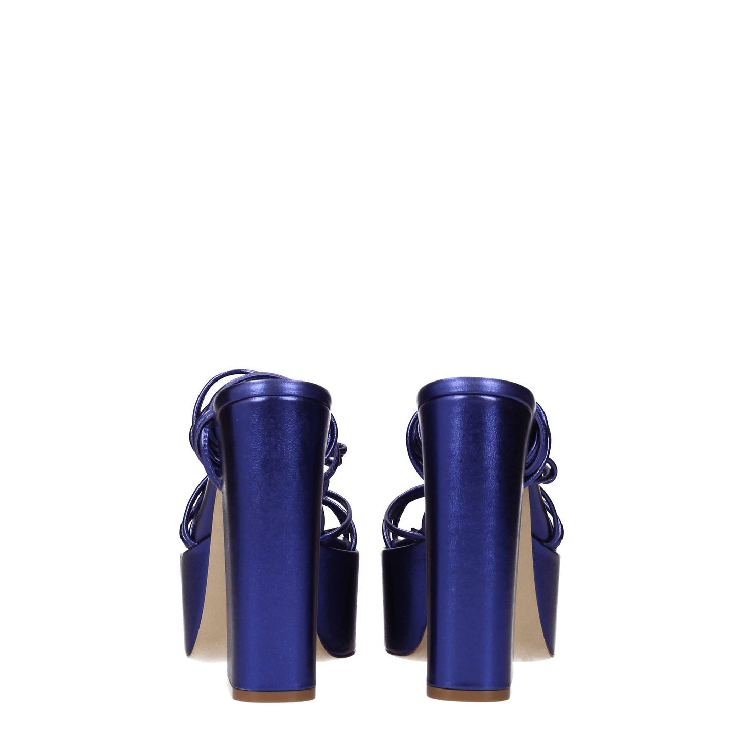 Paris Texas Purple Leather Sandal