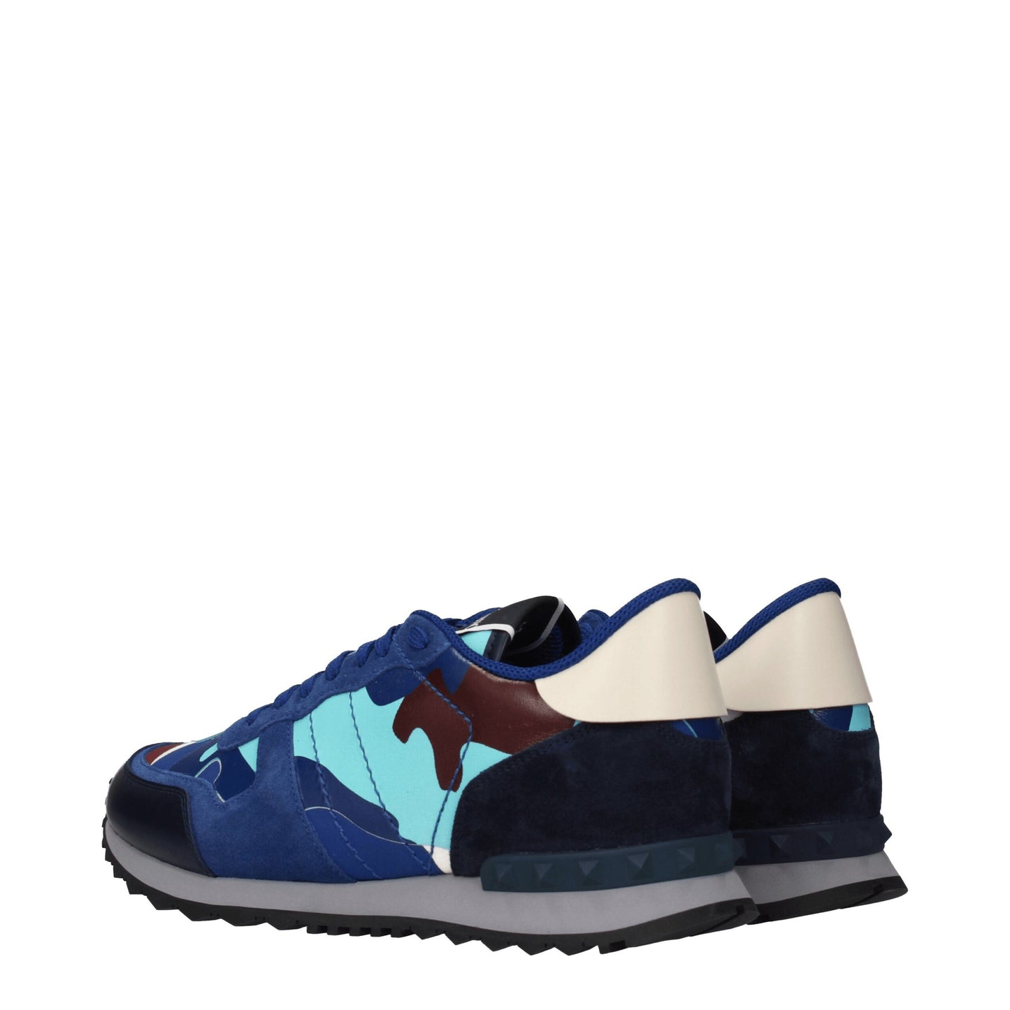 Valentino Garavani Blue Leather Sneakers