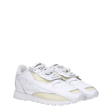 Maison Margiela White Leather Sneakers