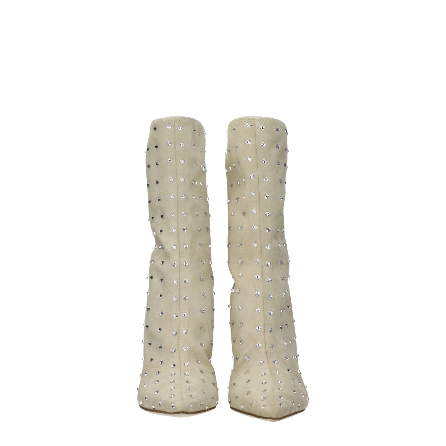 Paris Texas Beige Leather Ankle