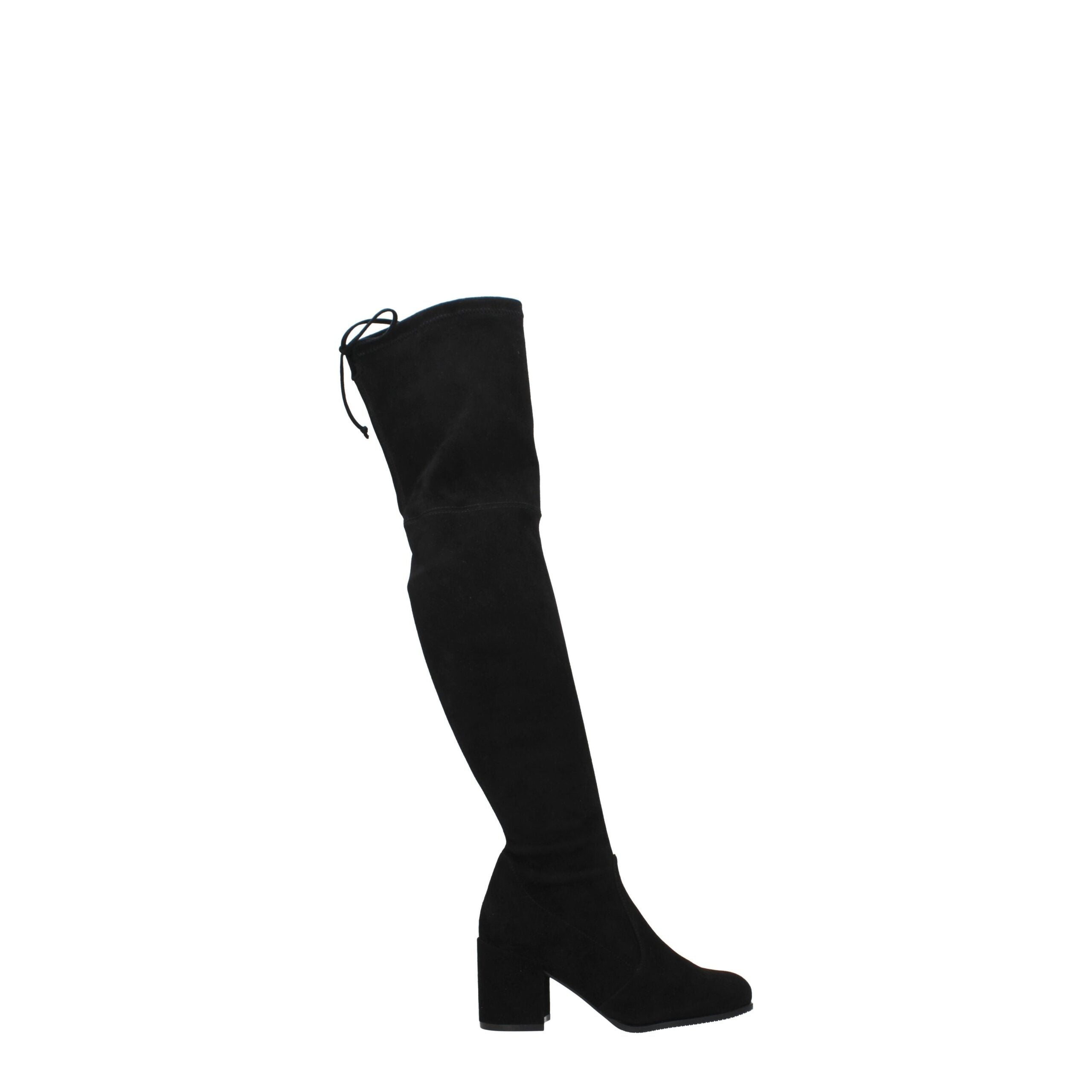 Stuart Weitzman Black Leather Boot