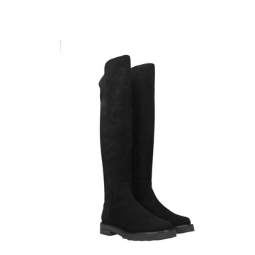 Stuart Weitzman Black Leather Boot