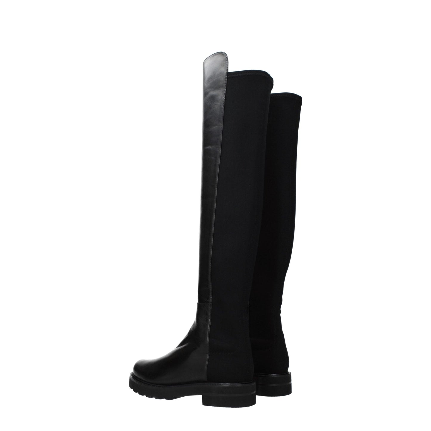Stuart Weitzman Black Leather Boot