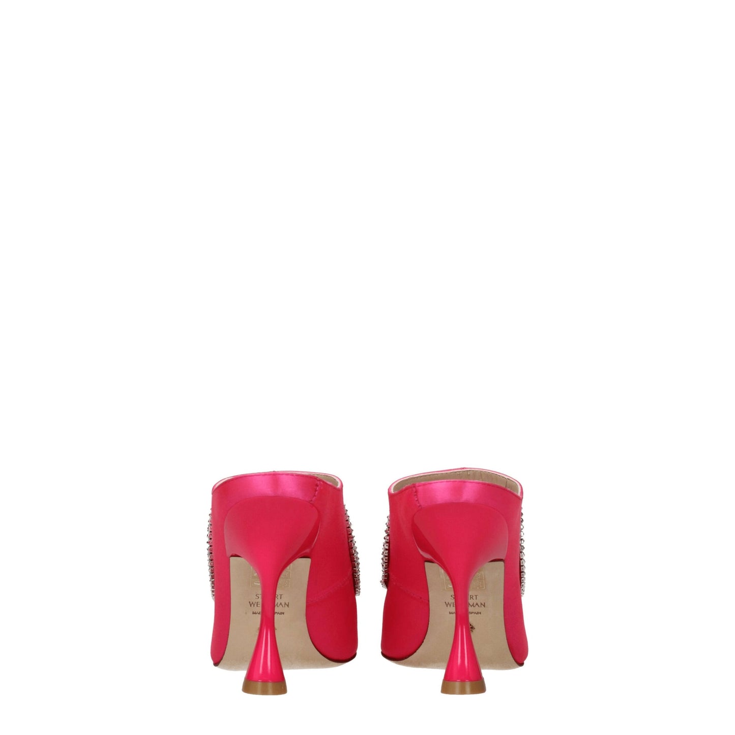 Stuart Weitzman Pink Satin Sandal