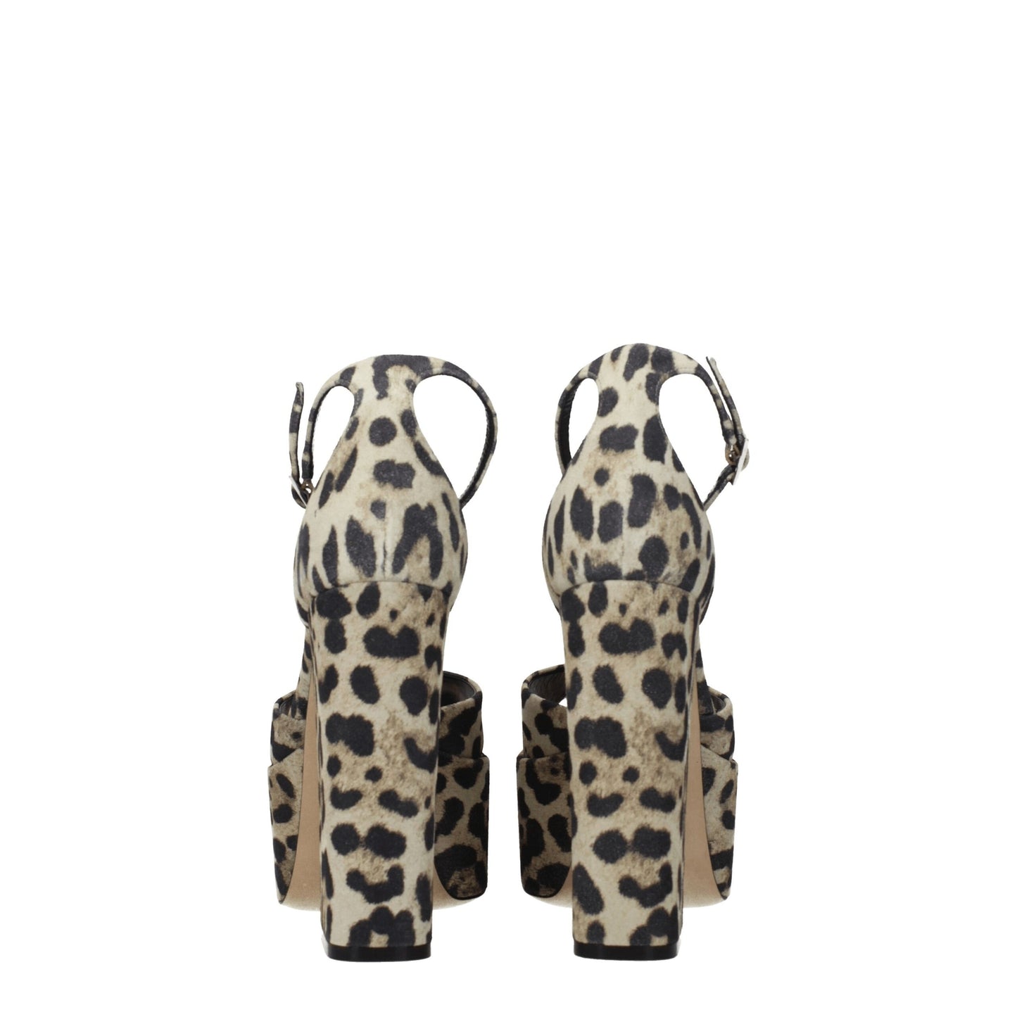 Paris Texas Beige Leather Sandal