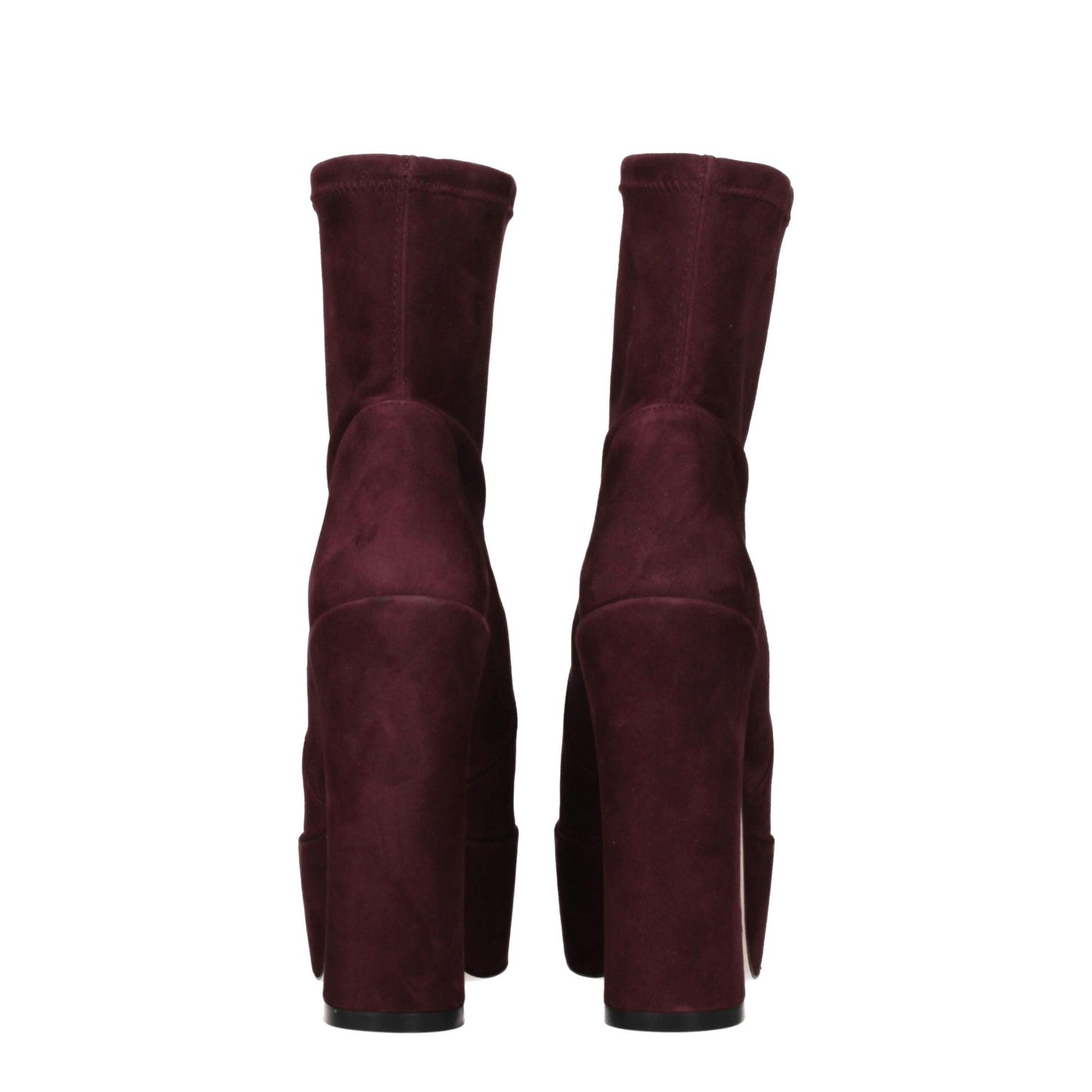 Stuart Weitzman Purple Leather Ankle