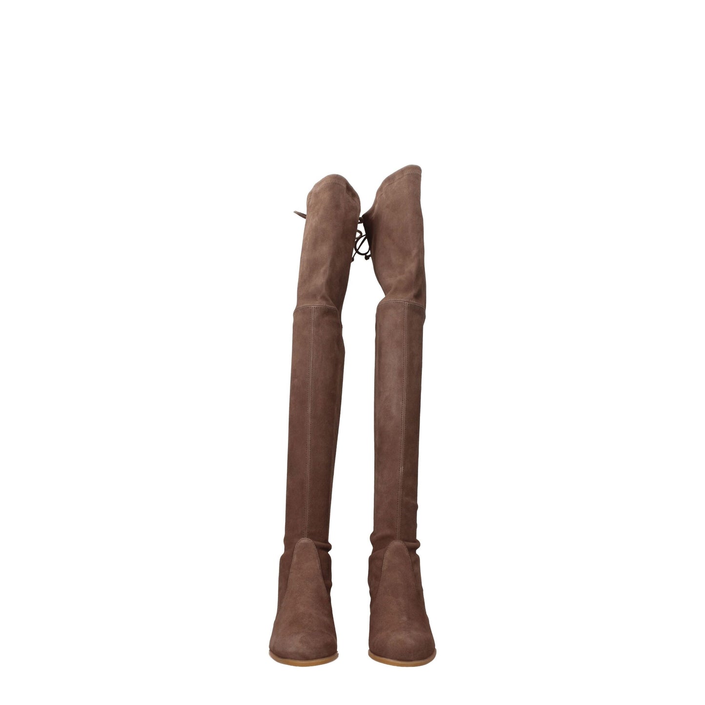 Stuart Weitzman Beige Leather Boot