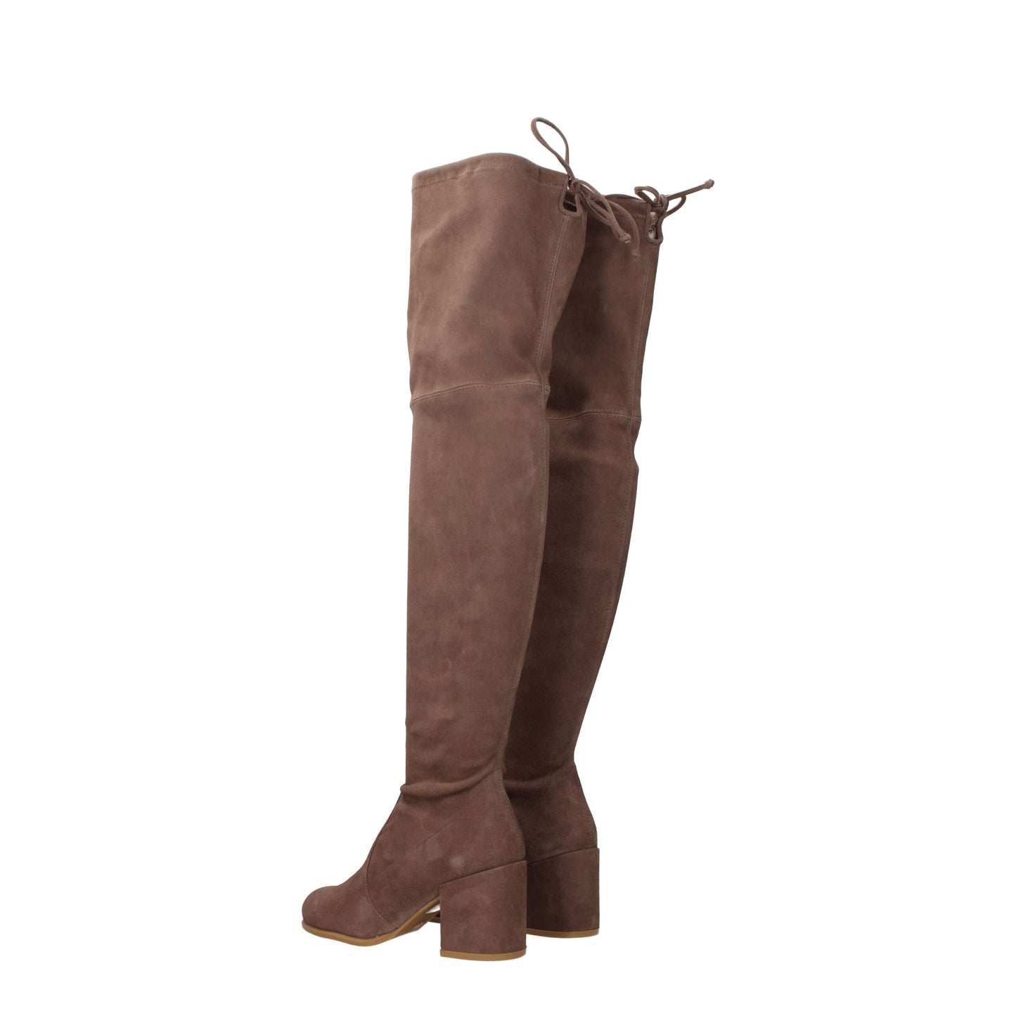 Stuart Weitzman Beige Leather Boot