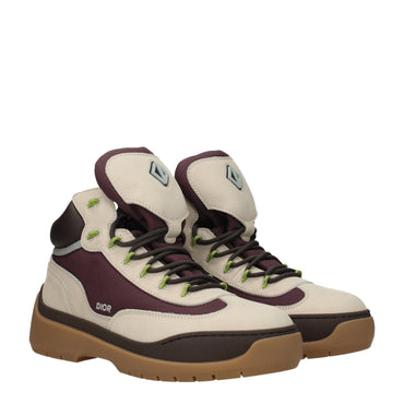 Christian Dior Beige Leather Ankle