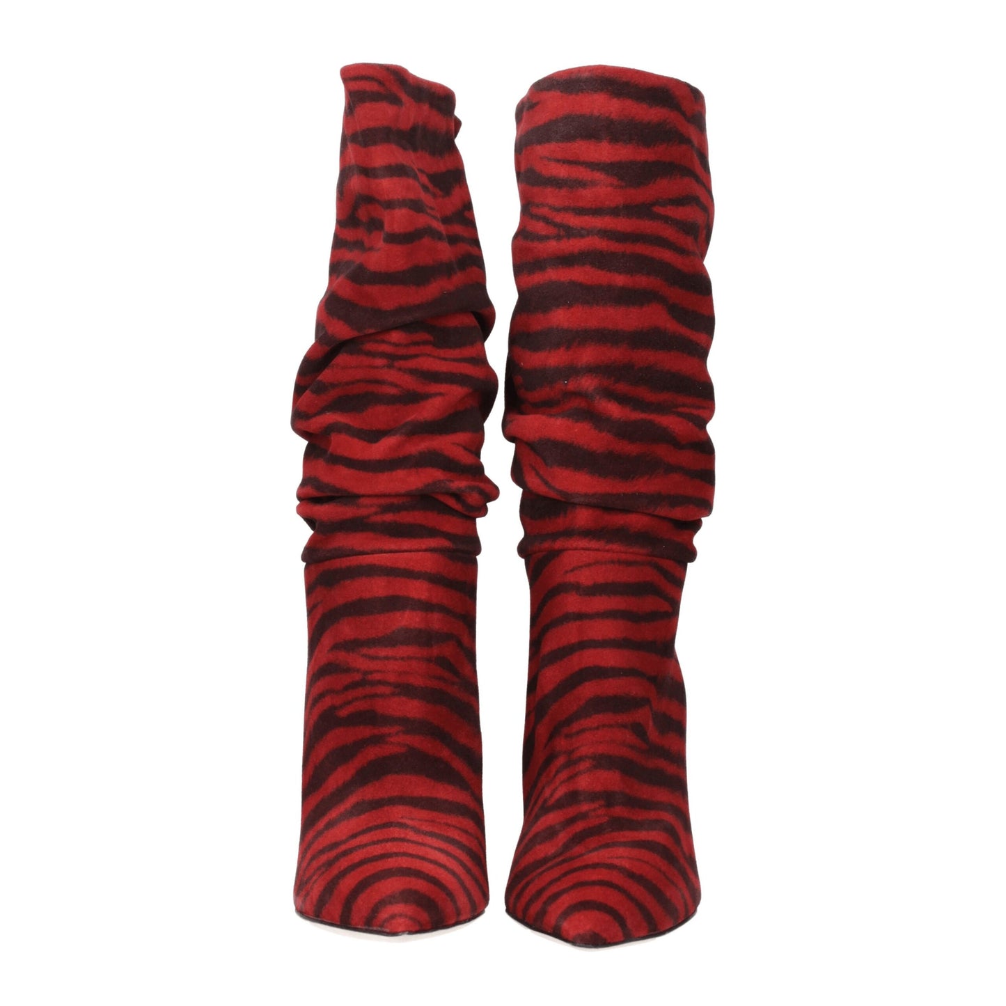 Paris Texas Red Leather Ankle