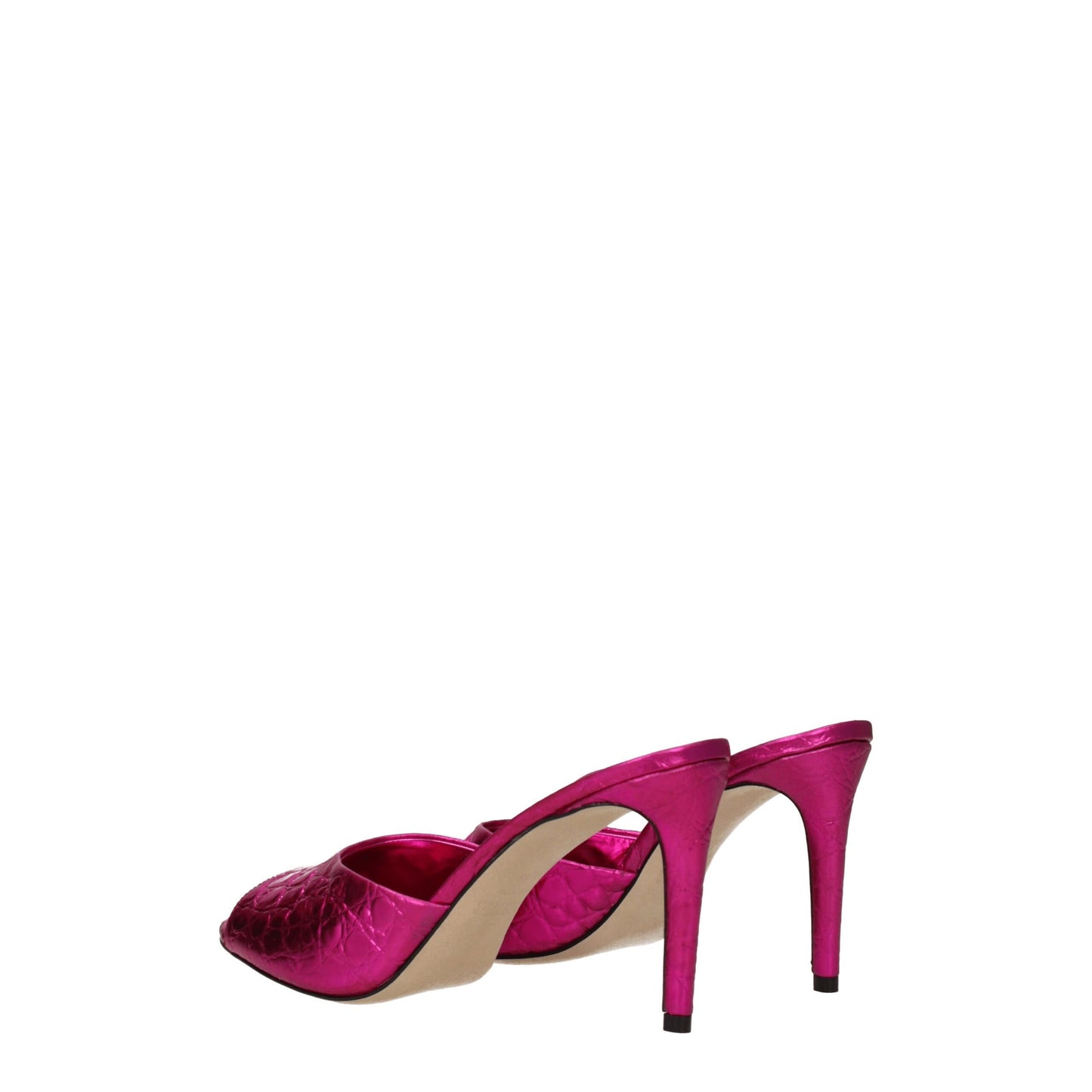 Paris Texas Pink Leather Sandal