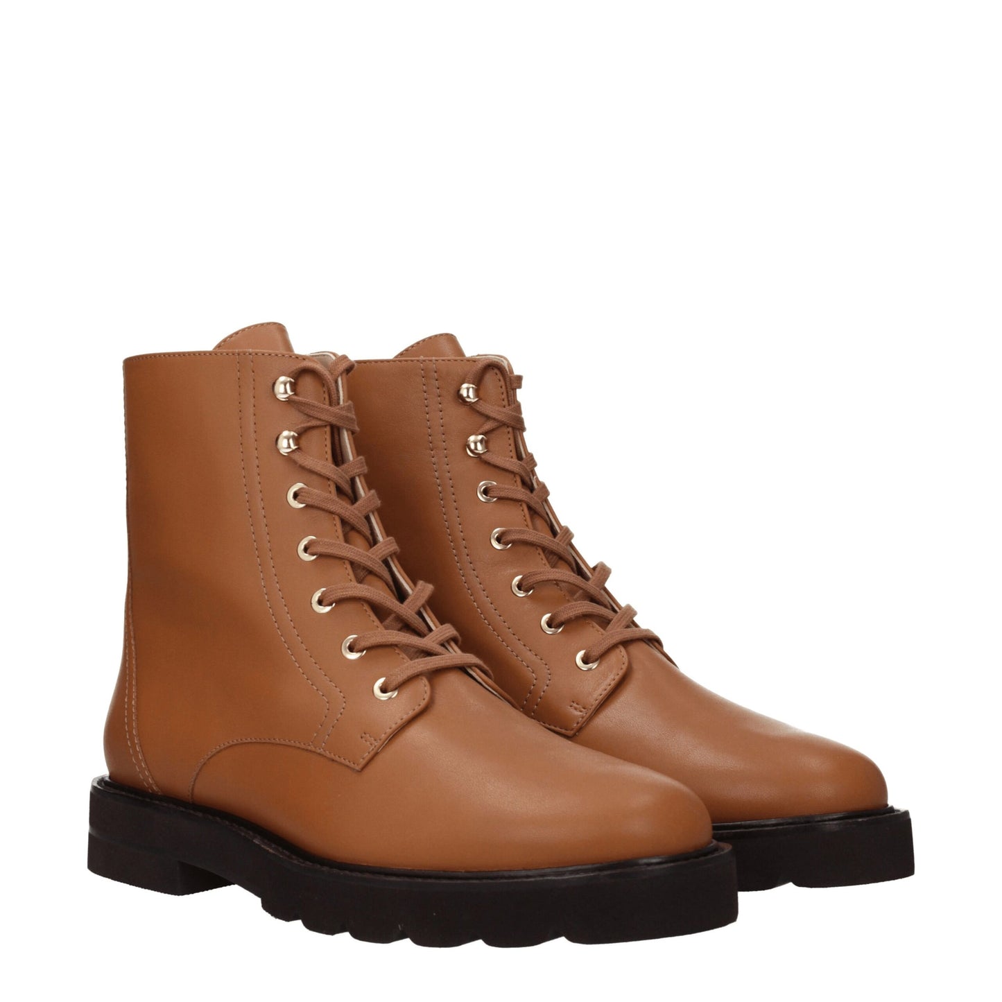 Stuart Weitzman Brown Leather Ankle