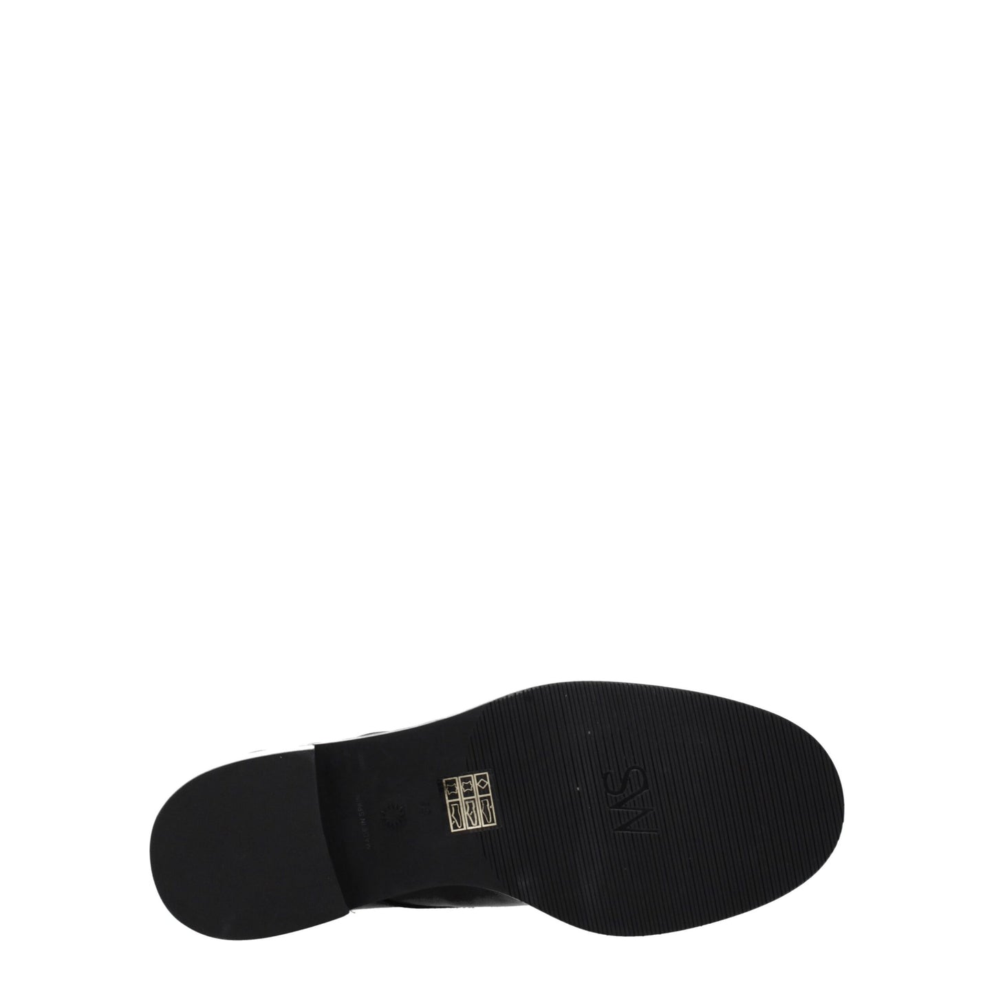 Stuart Weitzman Black Leather Ankle