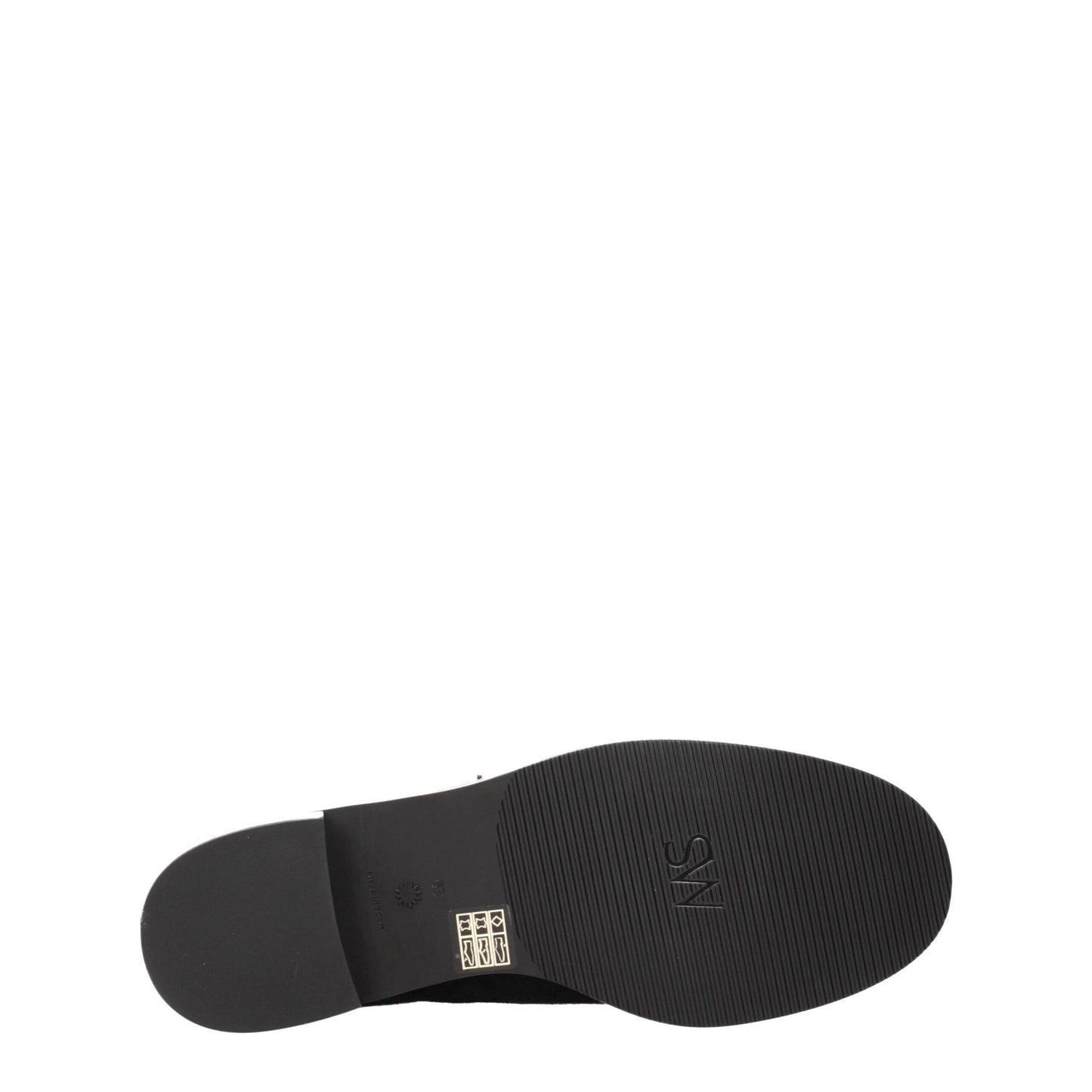 Stuart Weitzman Black Leather Ankle