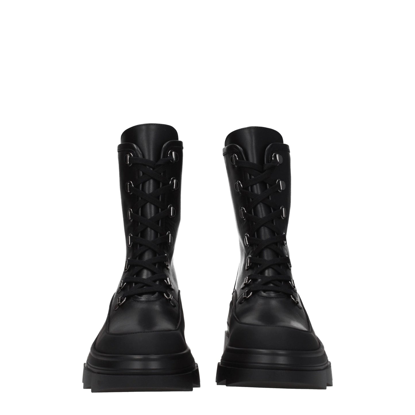 Stuart Weitzman Black Leather Ankle