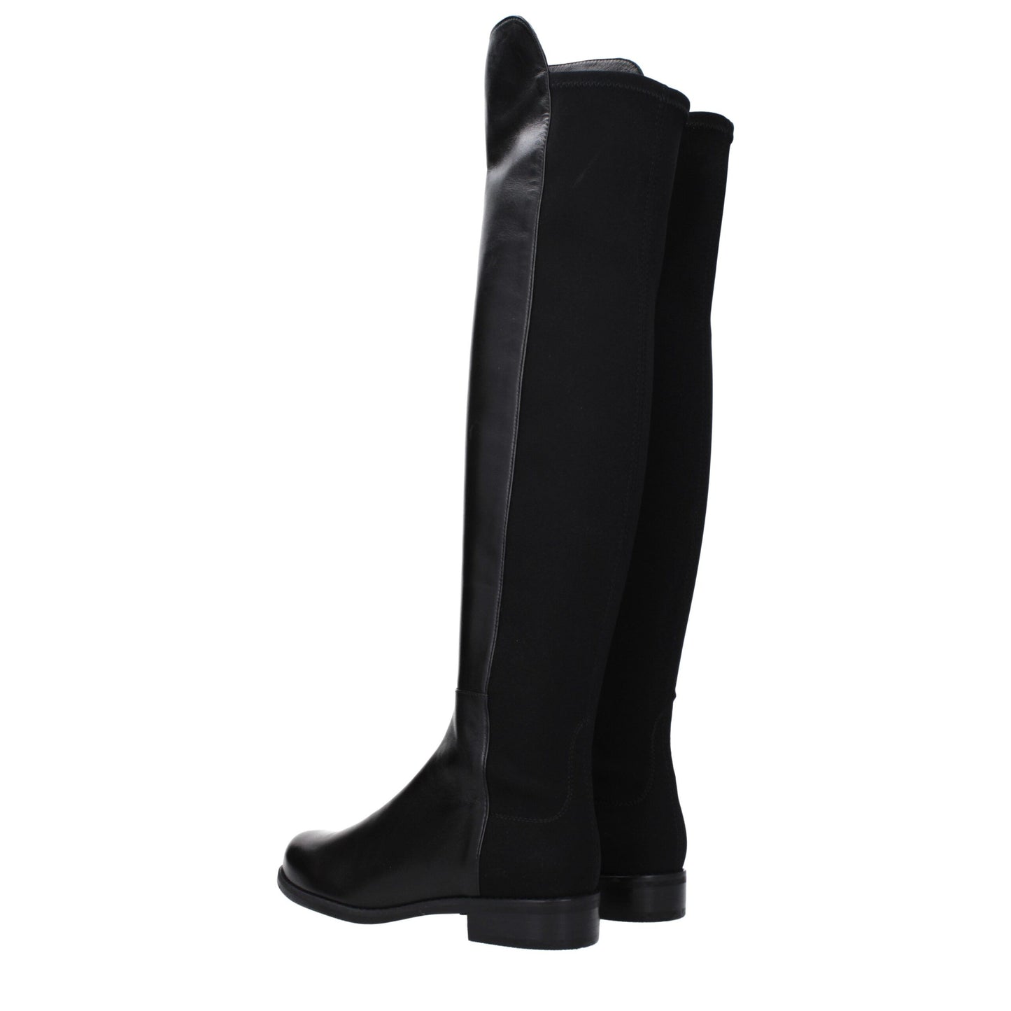 Stuart Weitzman Black Leather Boot