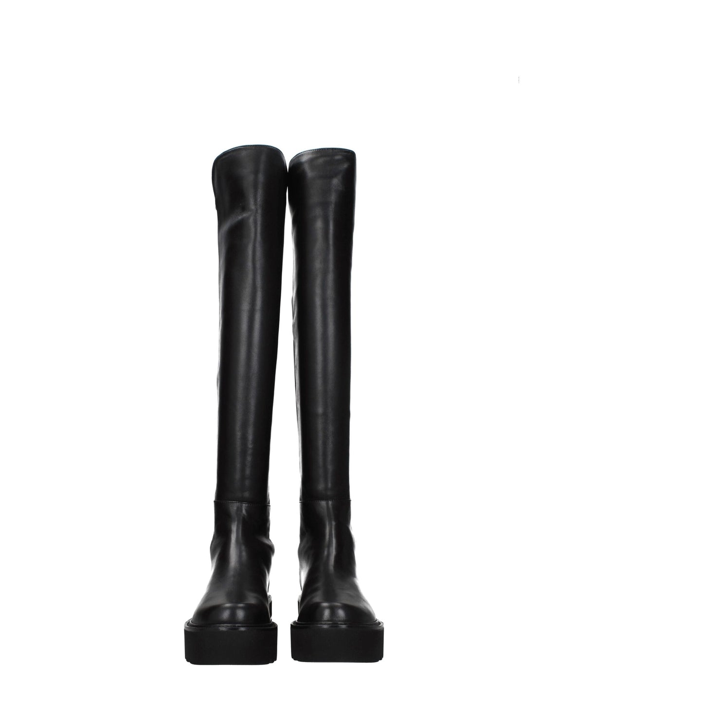 Stuart Weitzman Black Leather Boot